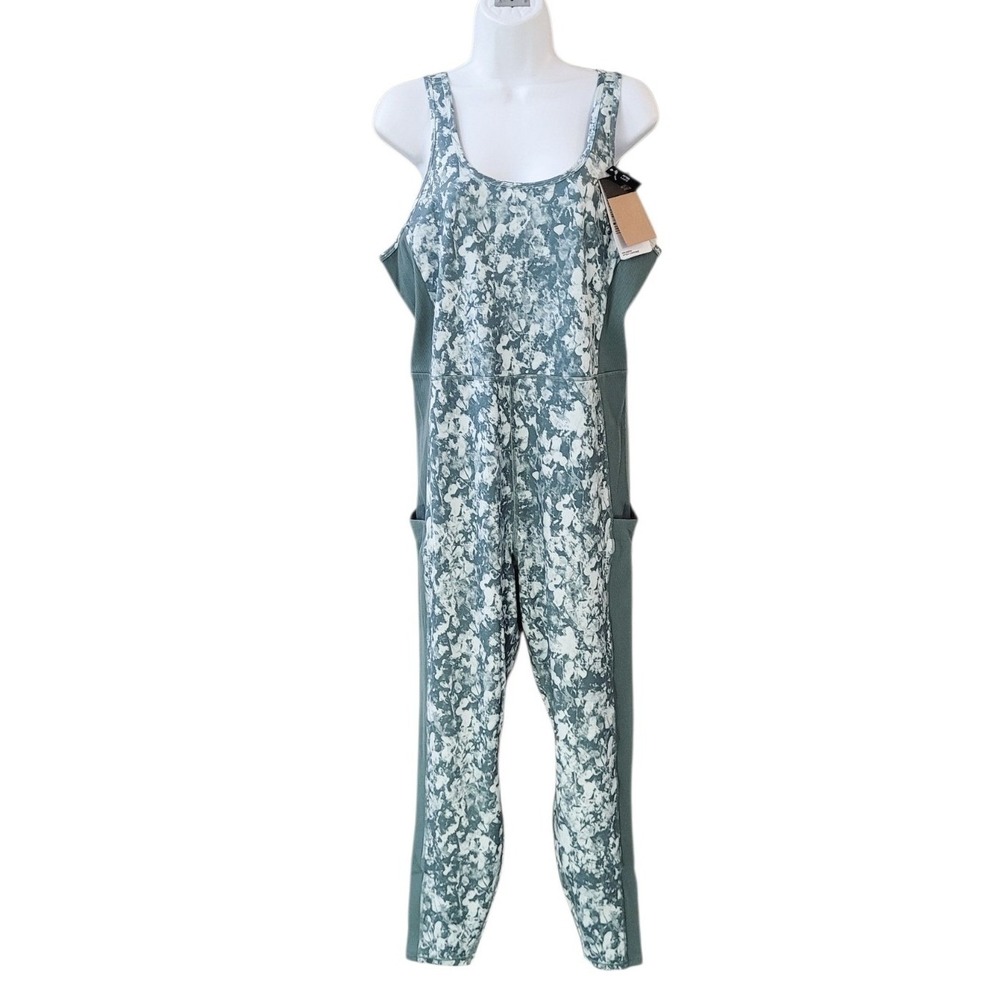 THE NORTH FACE XXL Dark Sage Dune Sky One Piece Long Jumpsuit Women